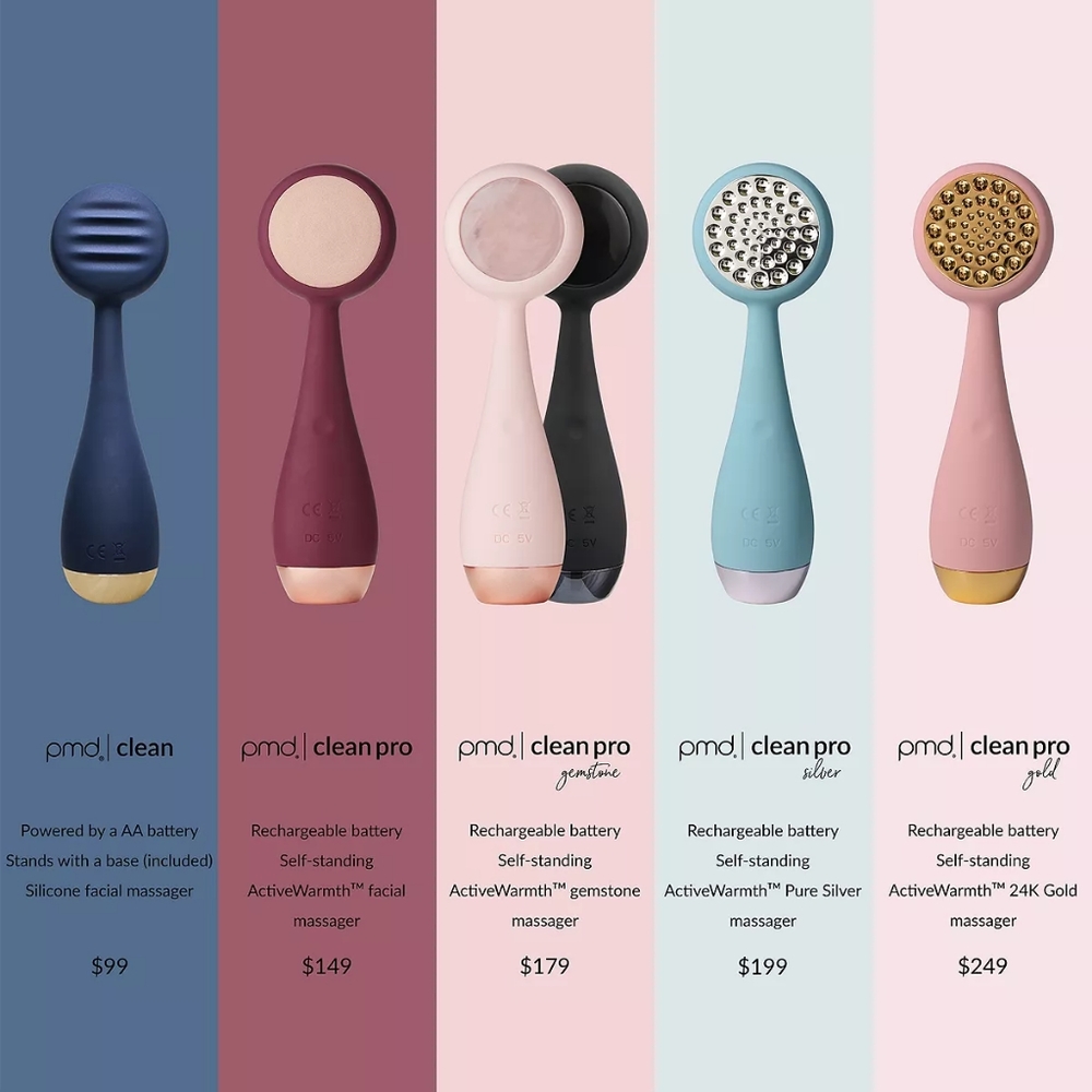 PMD CLEAN SMART FACIAL CLEANSING DEVICE